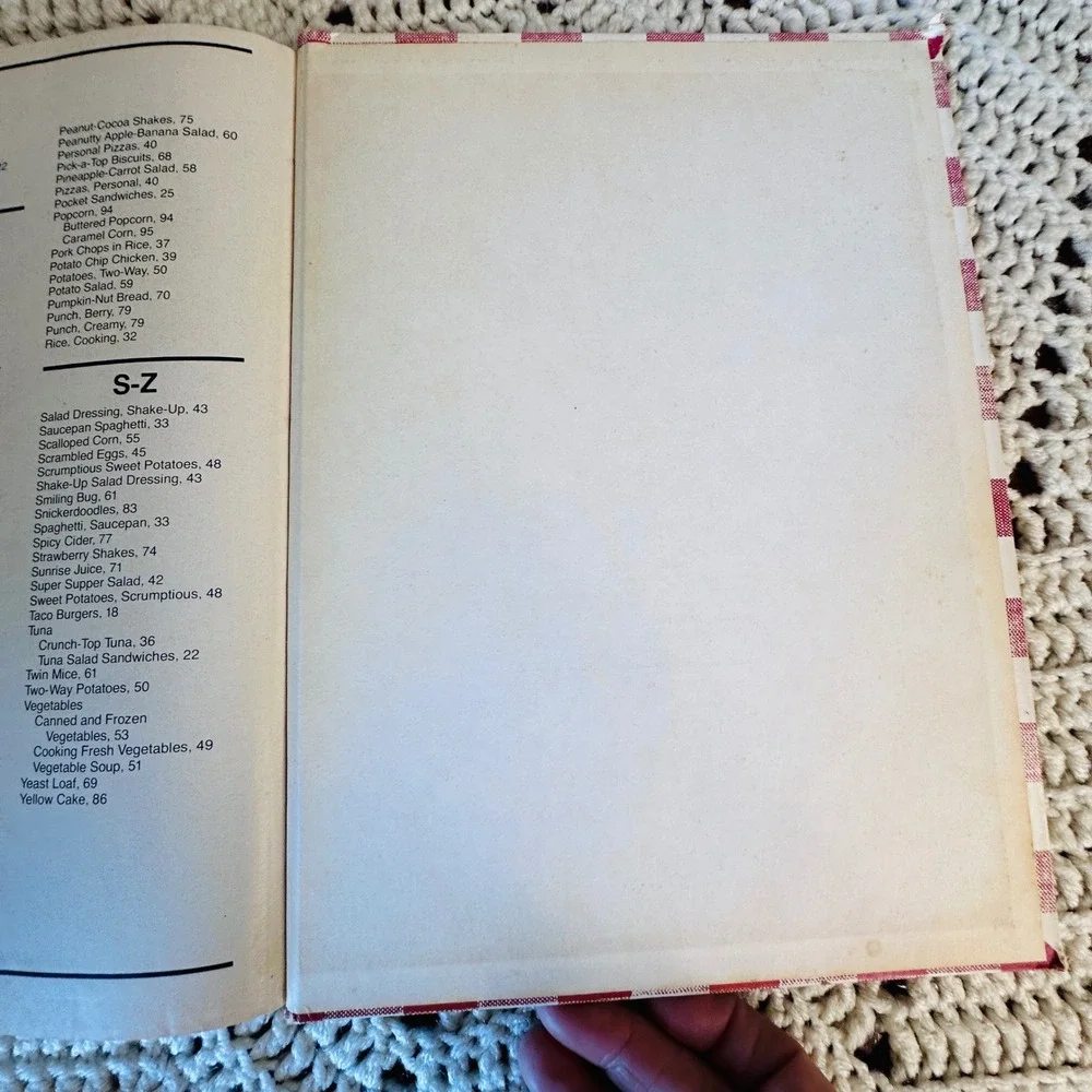 Better Homes and Gardens New Junior Cook Book 1984 Vintage Hardcover 0696004054